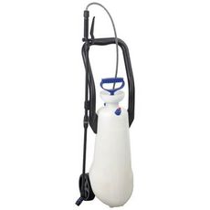 Trykluftssprøjte med hjul, 15L, i Viton for let transport og brug.