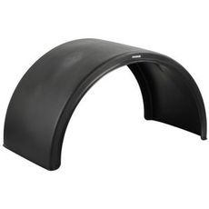 Stænkskærm 670X1300 mm sort, effektiv beskyttelse mod snavs.