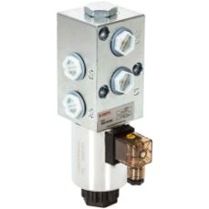 Retningsventil 6/2 12V 350Bar, kraftfuld løsning til tunge hydrauliske systemer.