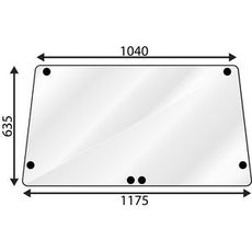 Bagrude til Ford Lp Ja Sekura, optimeret til sikkerhed og udsyn.