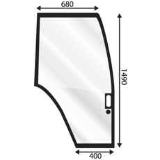 Dørrude Nh Ford Højre 82000367