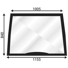 Pålidelig forrude Nh 82000296, perfekt for optimal udsyn.