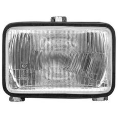 Rektangulær forlygte venstre til NH 82014422, optimal belysning til arbejdet.