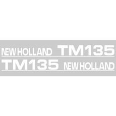Dekalsæt til NH Tm135, giver din traktor et nyt look.