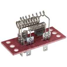 Modstand for kabineblæser, delnummer Cnh 82033103, vigtig for temperaturregulering.