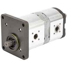 Cnh hydraulikpumpe 47129337, ideel til robust brug i landbrugsmaskiner.