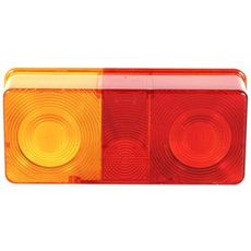 Erstatningsglas til venstre baglygte for Ford og CIH traktorer.