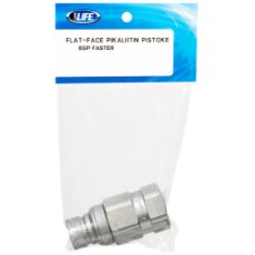 Flat-Face 3/4" han lynkobling for pålidelig forbindelse.