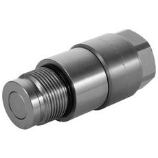 1" BSP hurtigkoblingsskrue for hanen, ideel for hydraulik og rørsystemer.
