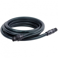 SUGESLANGE 7M 25MM, med bundventil til effektiv sugning og afløb.