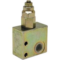 Trykbegrænsningsventil 1/2" designet til 80 l/min, for stabil trykstyring.