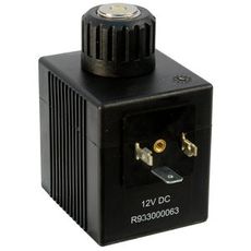 Solenoid 12V i 3/8" størrelse, godt til specifikke industrikrav.