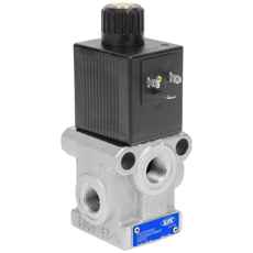 Kompatibel vælgerventil 3/2, 3/8" 12V, nem installation.