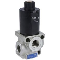 Kraftfuld vælgerventil 3/2, 3/4" 24V, perfekt til industriapplikationer.