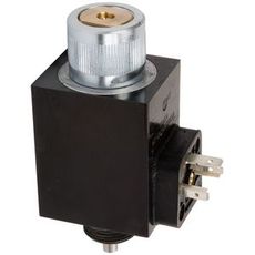 Kompakt 12V solenoid i 1/4" størrelse til præcision og effektivitet.