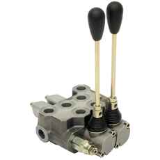 Type 2 sektioner hydraulikventil 1/2", max 70 l/min, til alsidig hydraulik.