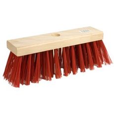 Gadebørste med 250 mm børste, ideel til let rengøring.
