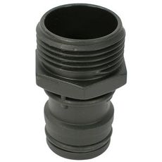 Lynkobling Han 1" med udvendigt gevind for enkel og hurtig installation.