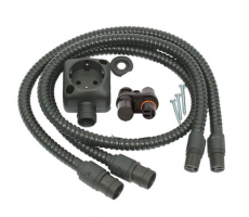 Forgreningssæt til Calix, inklusive kabler for effektiv strømfordeling.