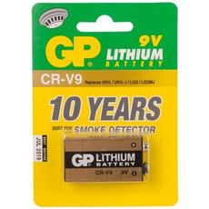 9V lithiumbatteri til pålidelig strømforsyning af forskellige apparater.