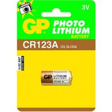 Lithium 3V fotobatteri til kameraer og elektroniske enheder.