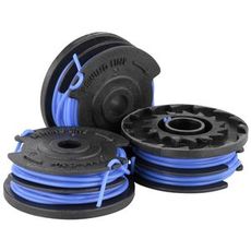 Effektivt trimmerhoved til 40V kraftsystem, sæt af tre.