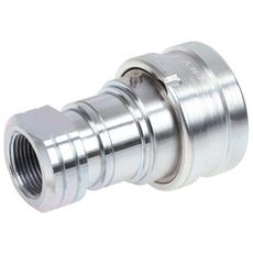 Låsebar hurtigkobling 3/4 hun fra Hansen, for sikker brug.