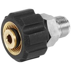 Højtryksvaskernippel med indre og ydre gevind M22X3/8 til effektiv vandvask.