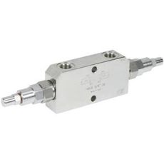 Lastfastholdelsesventil 3/8", designet til lav kapacitet og følsom lasthåndtering.