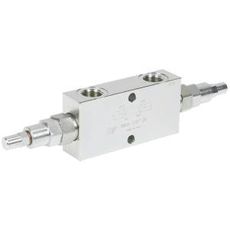 Lastfastholdelsesventil 1/2", maks 50 l/min, sikker og effektiv lasthåndtering.