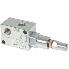 Kompakt trykbegrænsningsventil 1/4" som giver max. 30 l/min tryk.