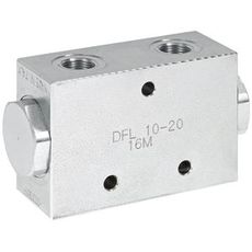 Flowdeler 3/8" som kan klare op til 20 l/min, ideel til små opgaver.