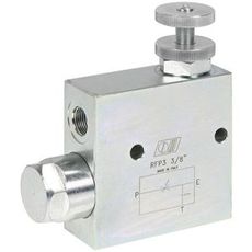 Flowregulatorventil 3/8" som effektivt håndterer op til 60 l/min.