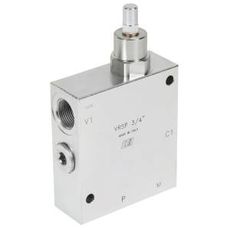 Regenerativ ventil 3/4", max 95 l/min, fremragende til hydrauliske systemer og maskiner.