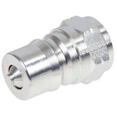 Robust hurtigkobling 1" han Hansen for pålidelig tilslutning.