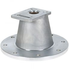 Mellemstykke FLANGE 350 HL16, kritisk for pumpe/motorkompatibilitet.