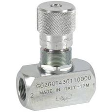 Strypventil 3/4 tomme, håndterer op til 80 l/min, fremragende til forskellige anvendelser.