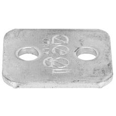 Standard øvre plade fra Serie 1, perfekt til robust fastgørelse.