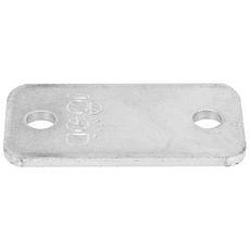 Robust plade fra Serie 4 til standardbeslag, sikker og holdbar.