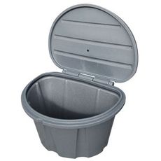 300L sandtank til effektiv spredning af sand og salt.