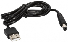 Ladekabel fra HELLBERG, perfekt til at oplade batterier hurtigt og nemt.