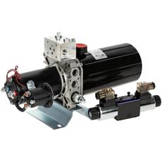 Mini-pumpestation 0,8kW 12V 2L Dobbeltvirkende