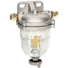 Universal brændstoffilter og vandseparator til forskellige anvendelser.