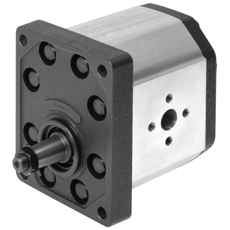 Hydraulikpumpe 32 Gruppe-3 med flangekobling og højreløb.