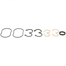 Tætningssæt til 3-gruppe hydraulisk pumpe, vigtigt for optimal funktion.