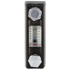 Olieniveaumåler 76 mm med indbygget termometer for øget funktionalitet.