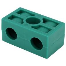 Rørbeslag 14mm Dobbelt Klemme, perfekt til sikker fastgørelse i tunge miljøer.