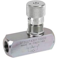 3/4" strømningsreturventil max 80 l/min, fremragende til industrielle anvendelser og smidig drift.