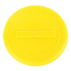 Id farvet klip gul/minus, perfekt for at holde styr på notater.