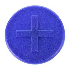 Id farvet clip blå/plus som gør det nemt at organisere og identificere.